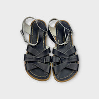 Navy Saltwater Sandals, Size  EU 34