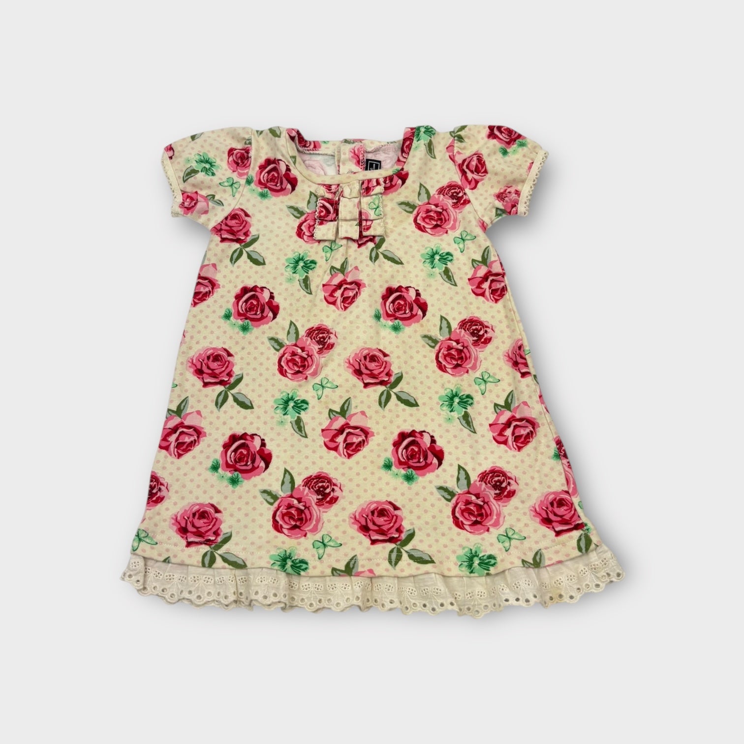 Rock Your Baby Roses Dress, Size 3