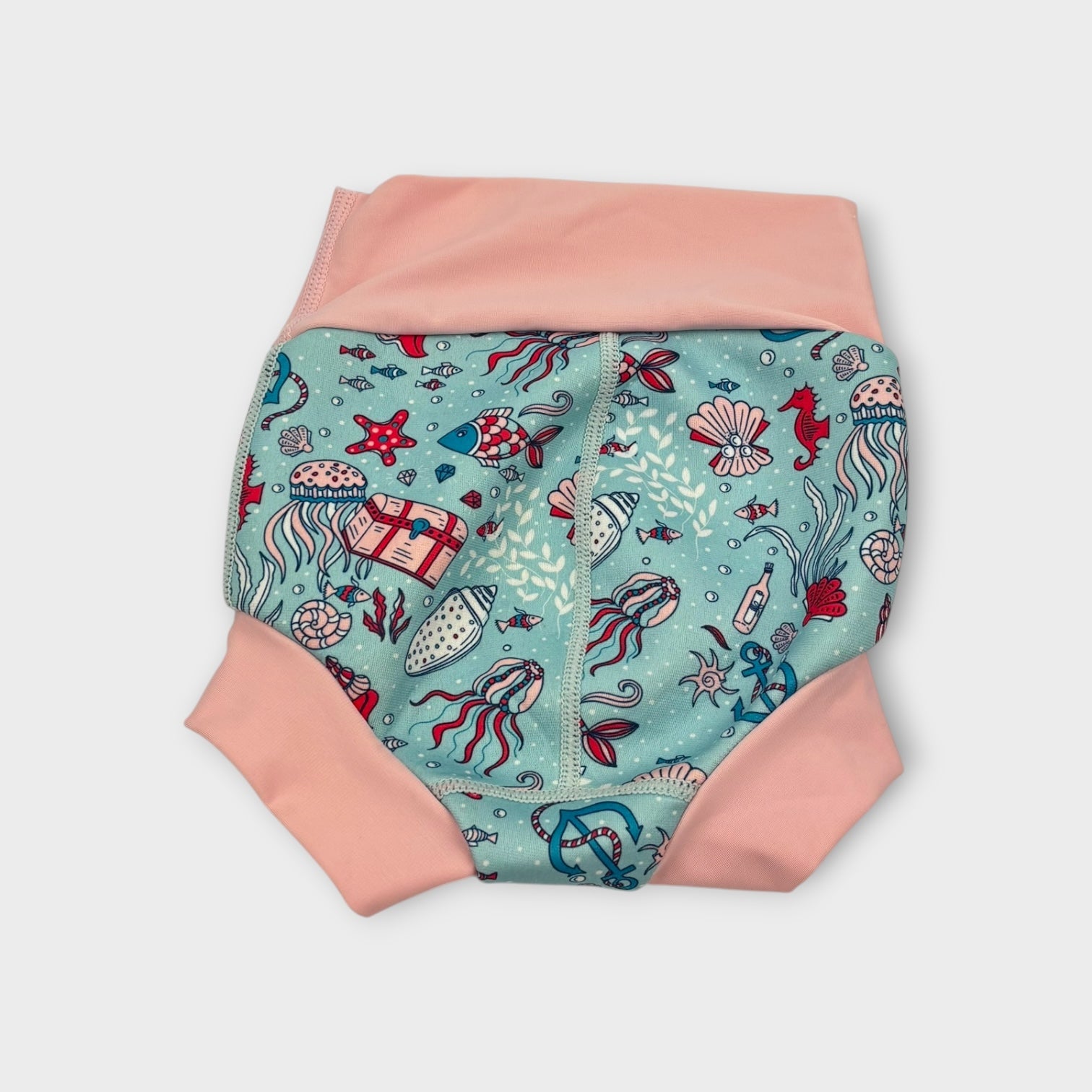 Splash About Pink Swim Nappy, Size 0