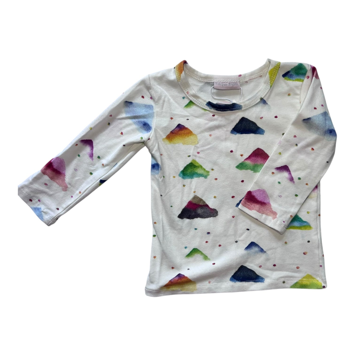 Halcyon Nights Watercolour Mountain Top, Size 00