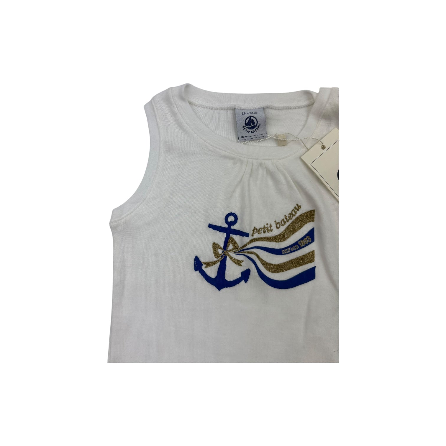 Petit Bateau Singlet, Size 1
