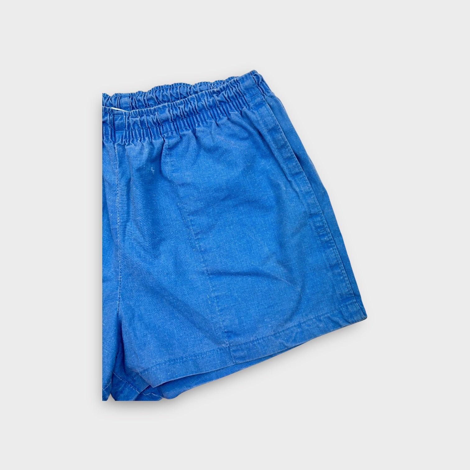 Vintage Blue Drawstring Shorts, Size 8