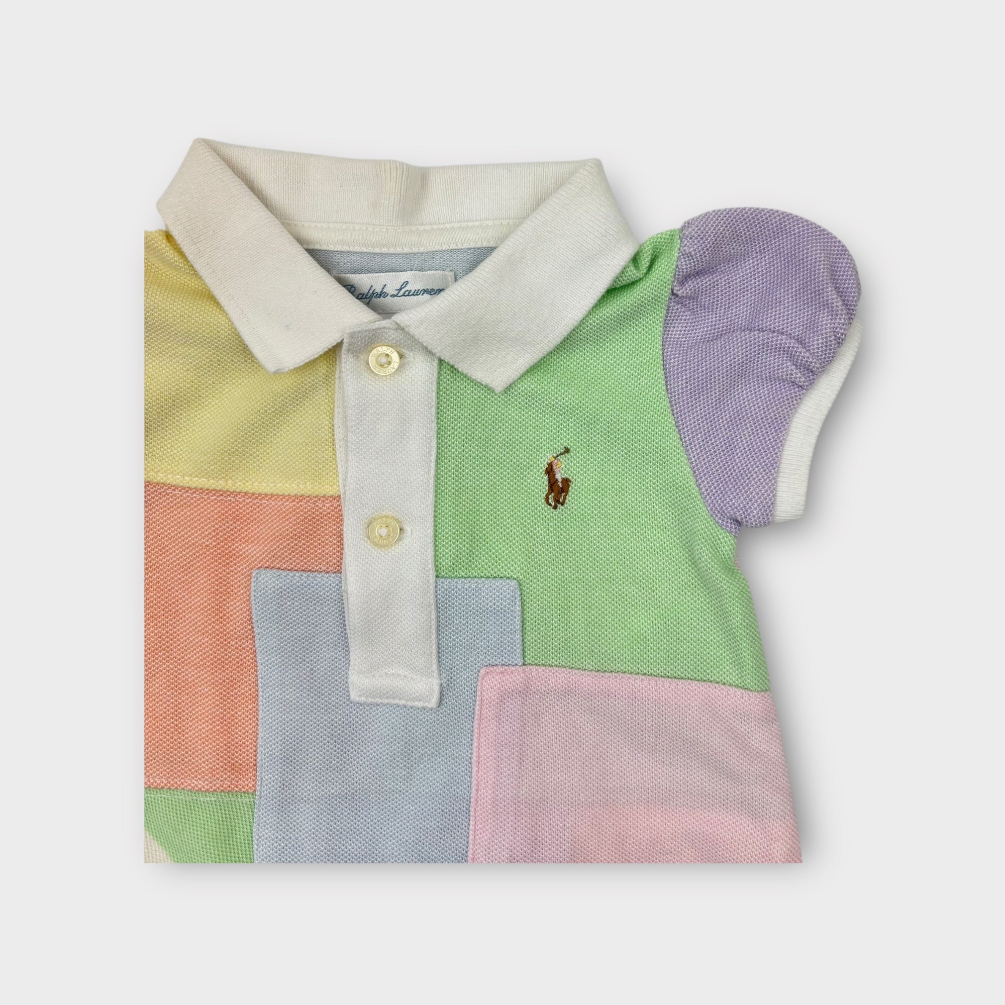 Ralph Lauren Patchwork Polo Dress, Size 00