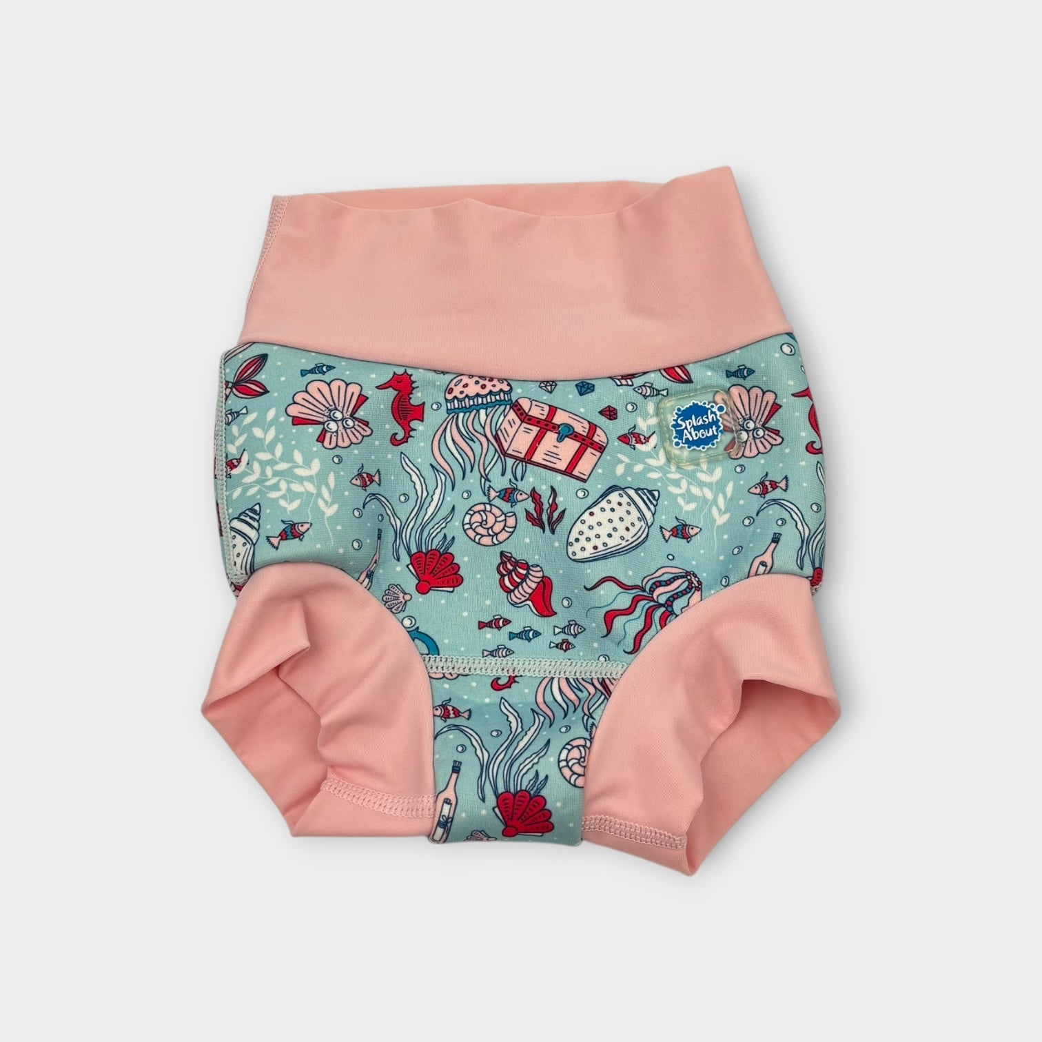 Splash About Pink Swim Nappy, Size 0