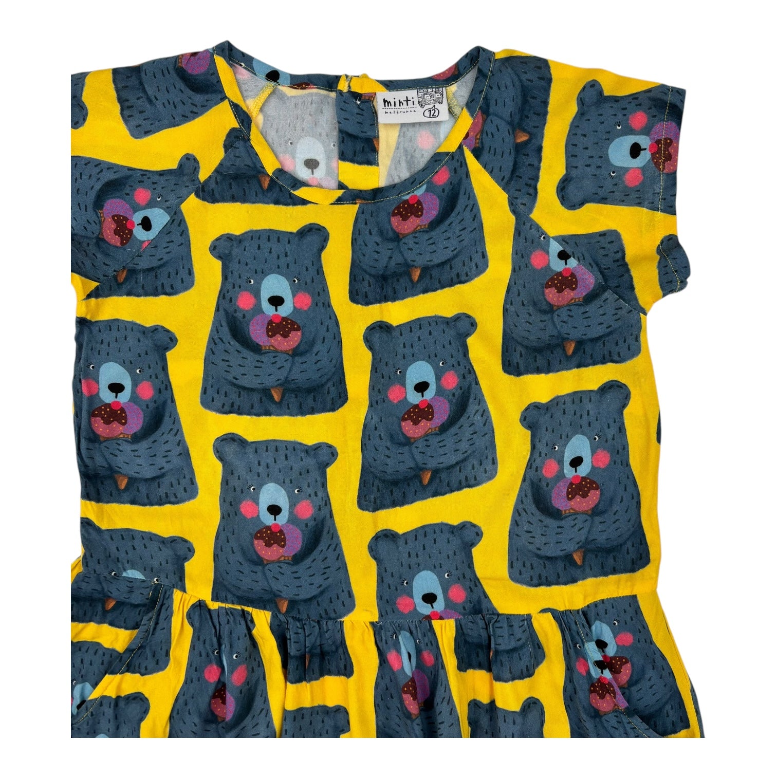 Minti Melbourne Bear Dress, Size 12