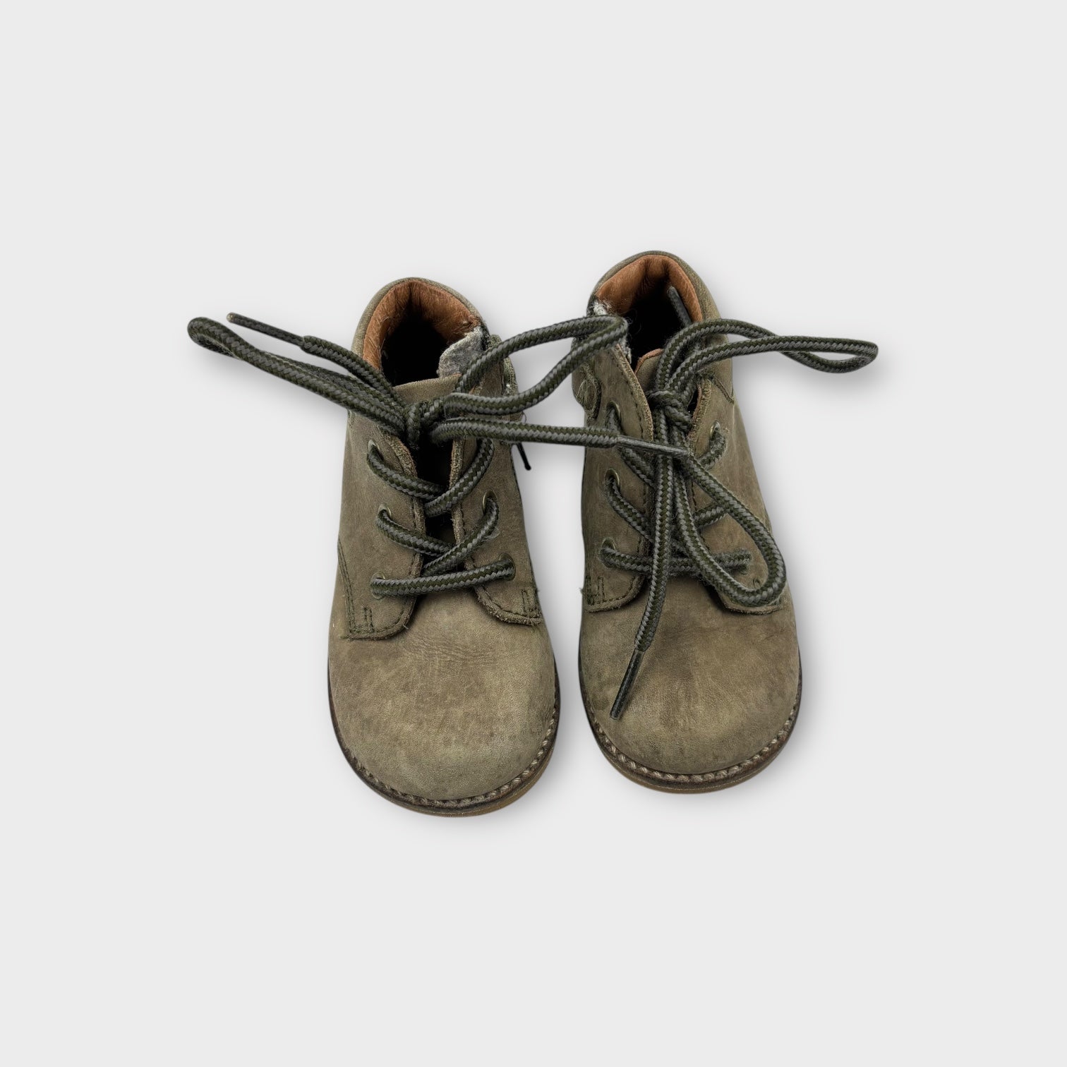 Jamie Kay Raw Leather Boots, Size EU 22