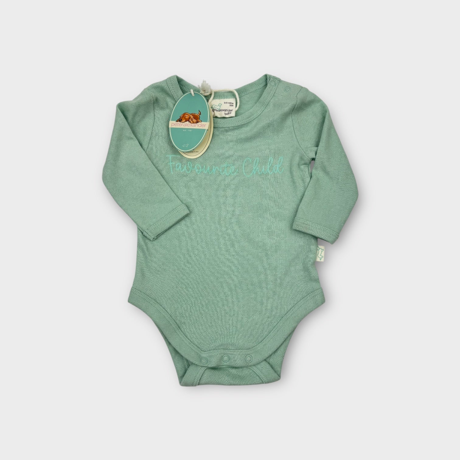 Peter Alexander Bodysuit & Booties Set, Size 000