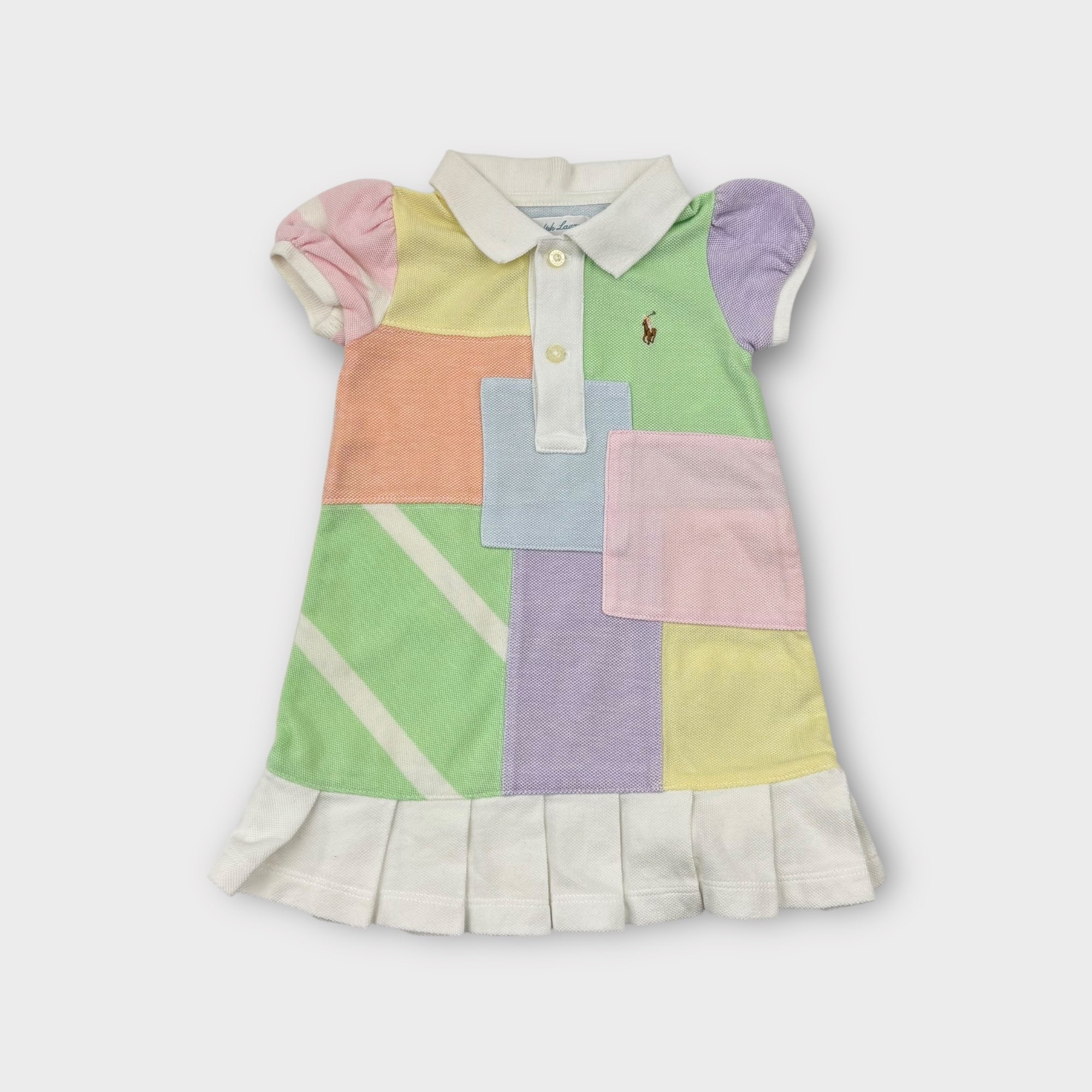 Ralph Lauren Patchwork Polo Dress, Size 00