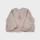 Dusty Pink Spray Jacket, Size 8