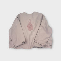 Dusty Pink Spray Jacket, Size 8
