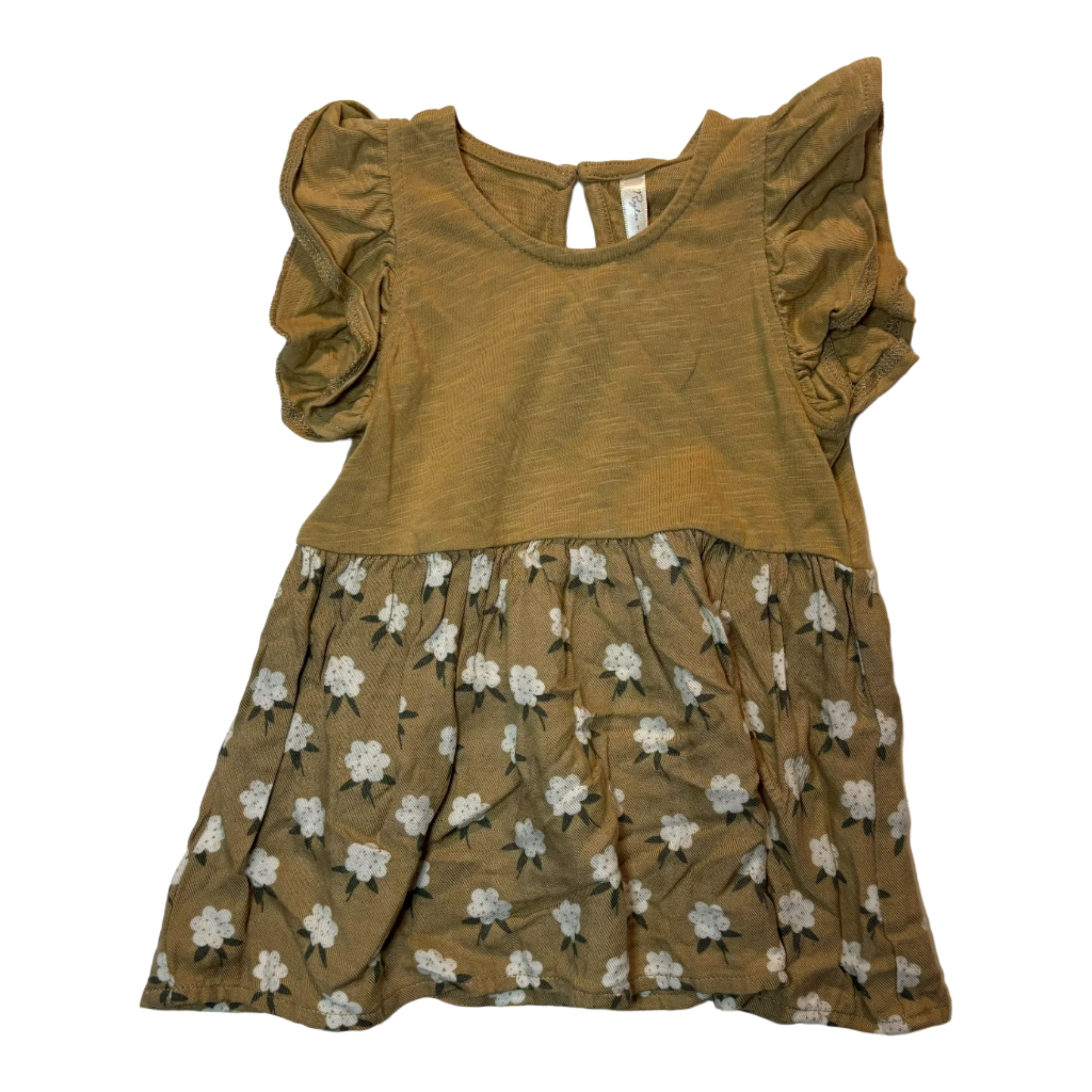 Rylee + Cru Brown Dress, Size 00