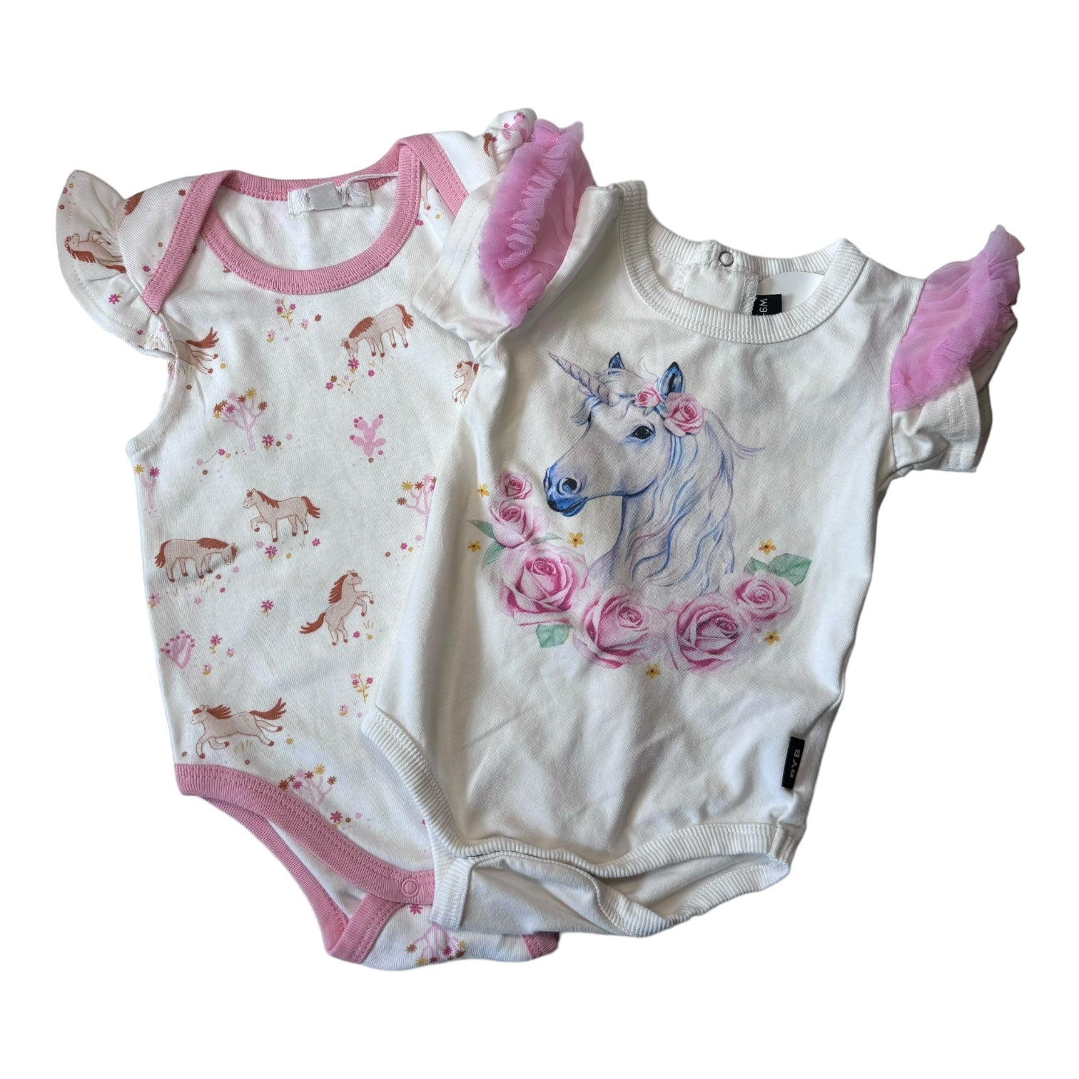 Unicorn Bodysuit Bundle, Size 00
