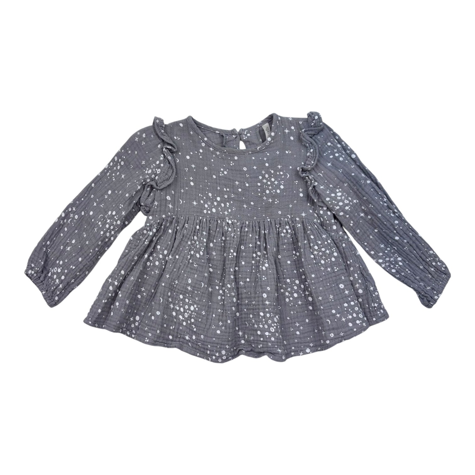 Rylee & Cru Galaxy Print Long Sleeve Top, Size 2
