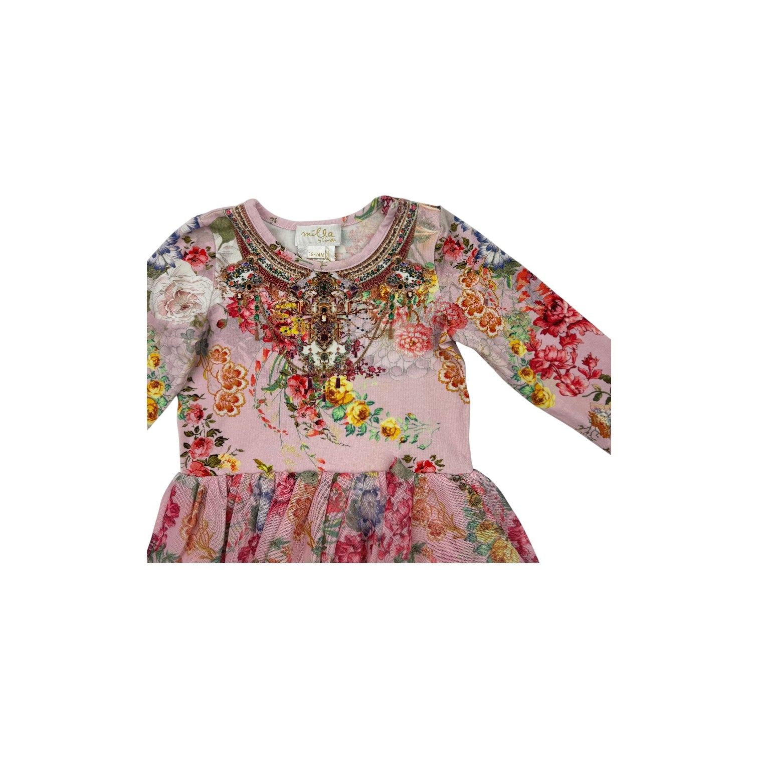 Milla by Camilla Tulle Bodysuit, Size 18-24m
