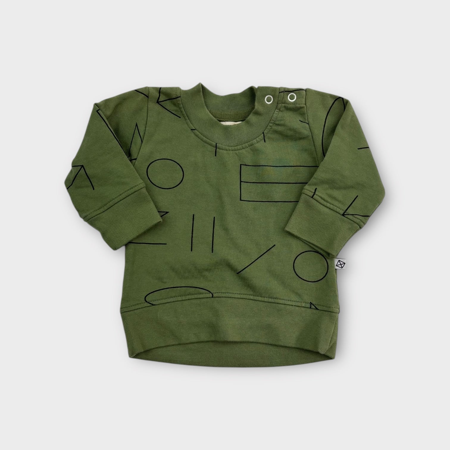 Neon Kite Green Jumper, Size 000