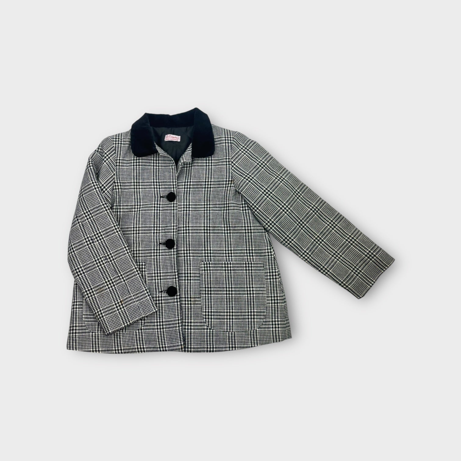 La Coqueta Pea Style Jacket, Size 7
