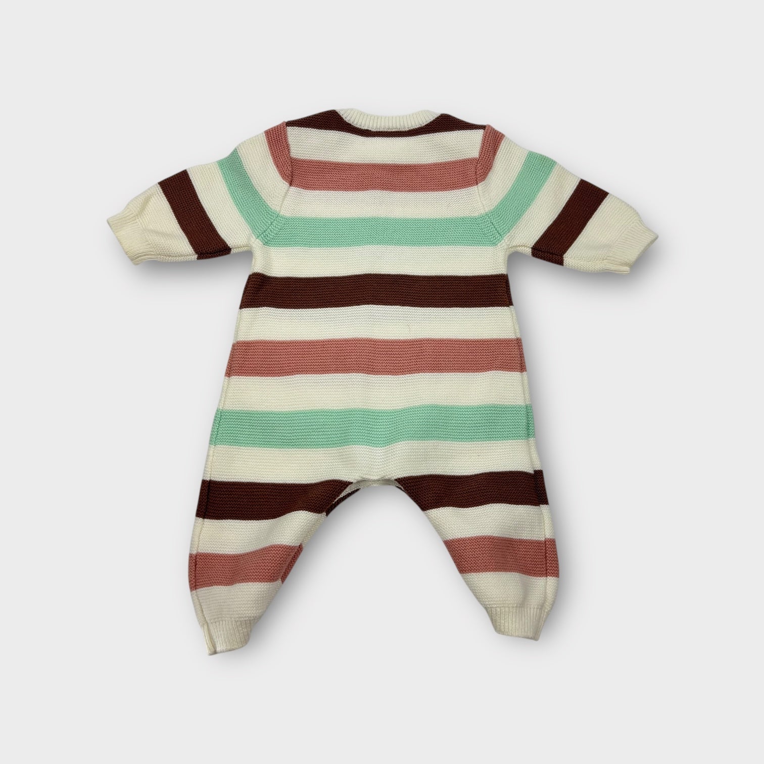 Seed Heritage Knitted Stripe Romper, Size 0000