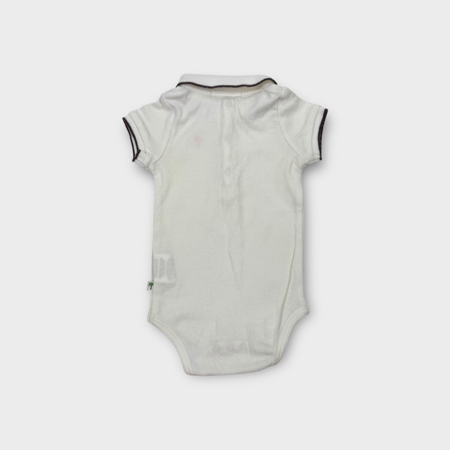 Jacadi Paris Polo Bodysuit, Size 0000