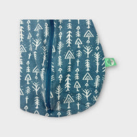 ErgoPouch Blue Patterned 0.2 Tog Sleep Sack, Size 000