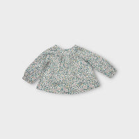 Jacadi Paris Leaf Print Blouse, Size 0