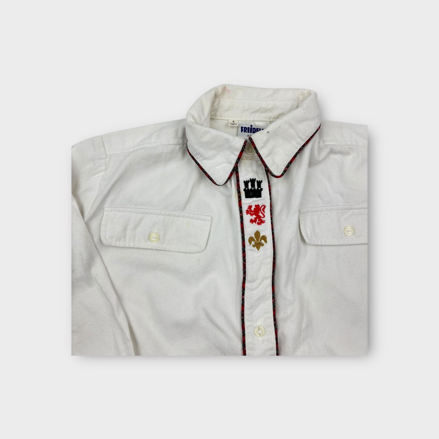 Vintage Freidelle Shirt, Size 8