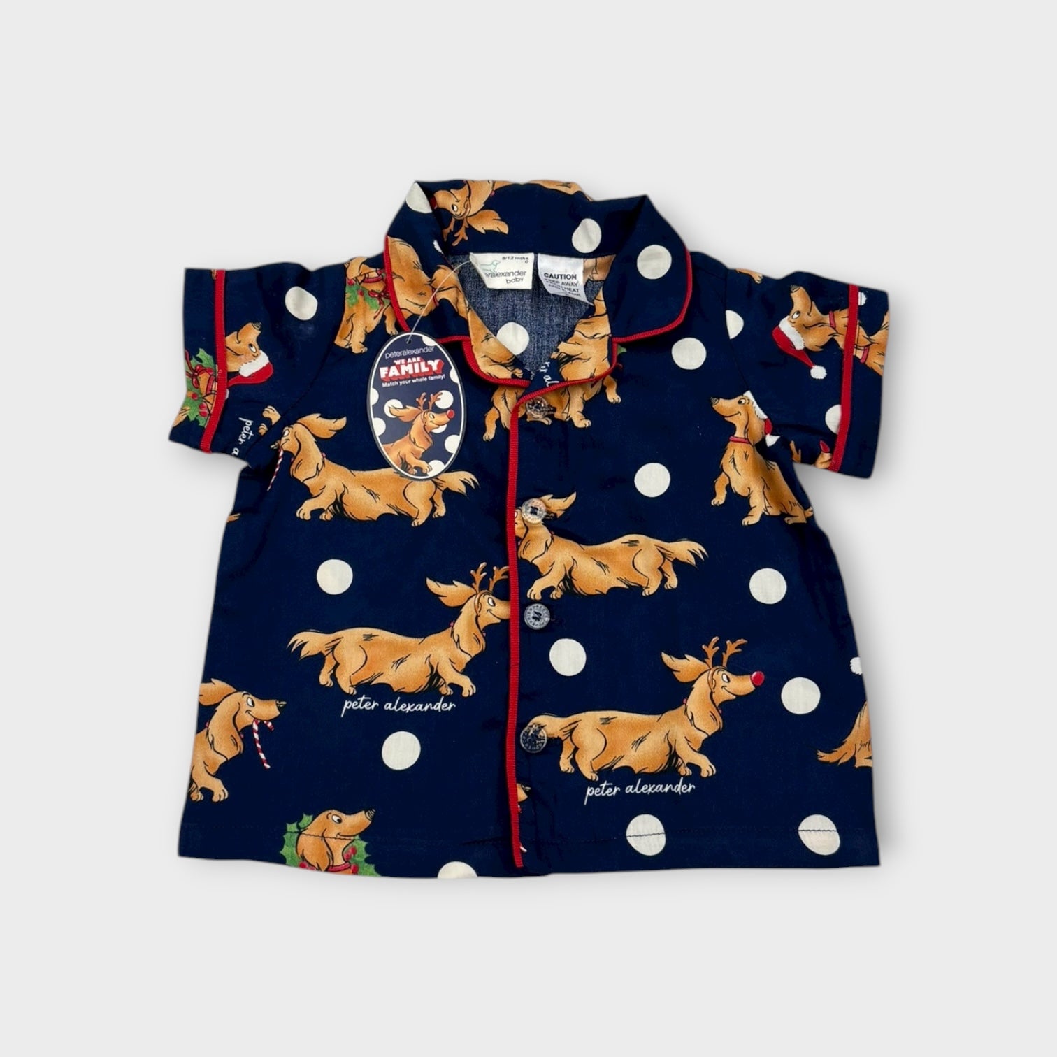 Peter Alexander Christmas PJ Set, Size 0