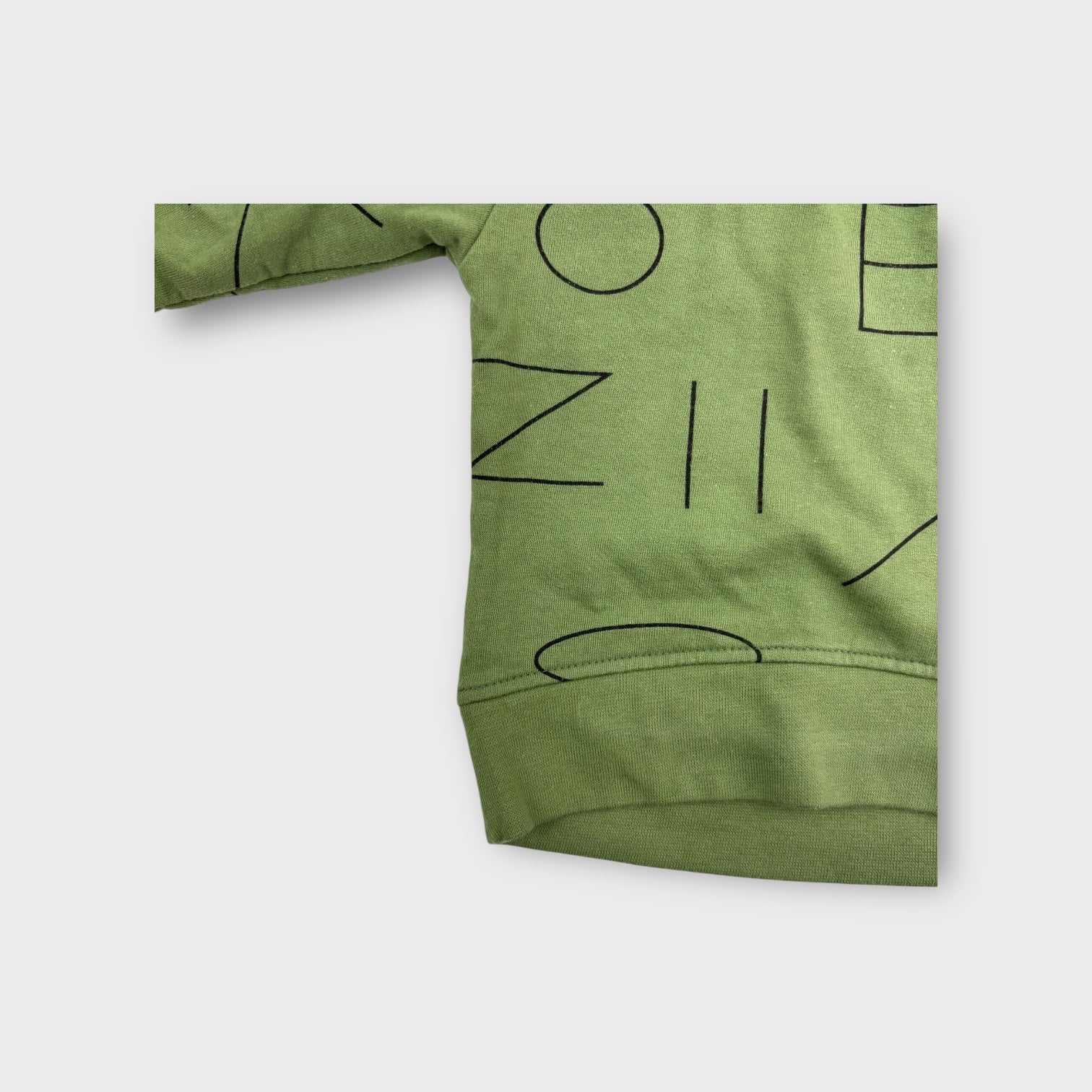 Neon Kite Green Jumper, Size 000