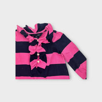 Ralph Lauren Stripe Long Sleeve Dress, Size 0
