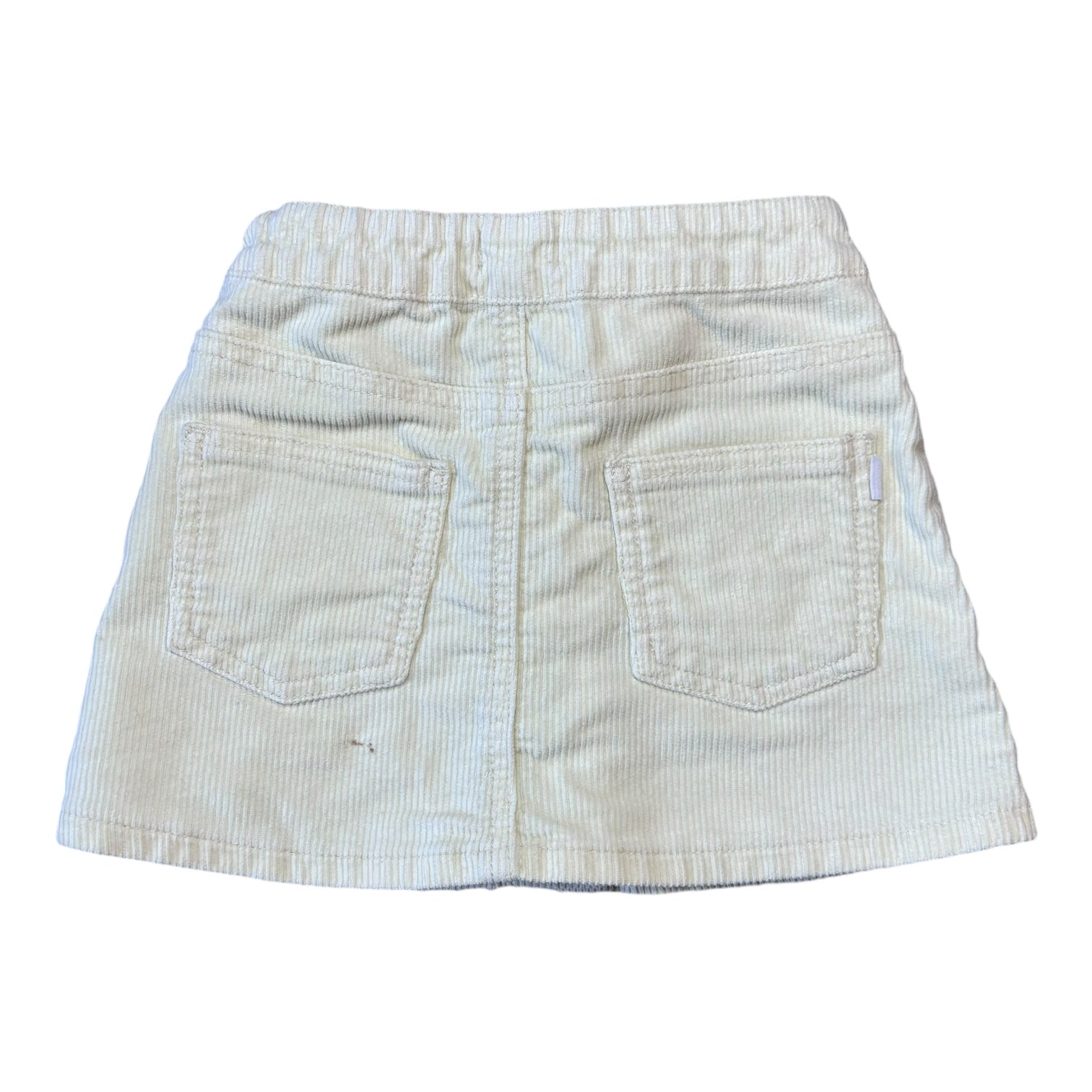 Jamie Kay White Cord Skirt, Size 4