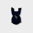Jamie Kay Navy Cotton Playsuit, Size 0