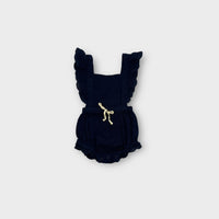 Jamie Kay Navy Cotton Playsuit, Size 0