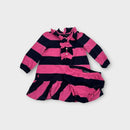 Ralph Lauren Stripe Long Sleeve Dress, Size 0