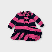 Ralph Lauren Stripe Long Sleeve Dress, Size 0