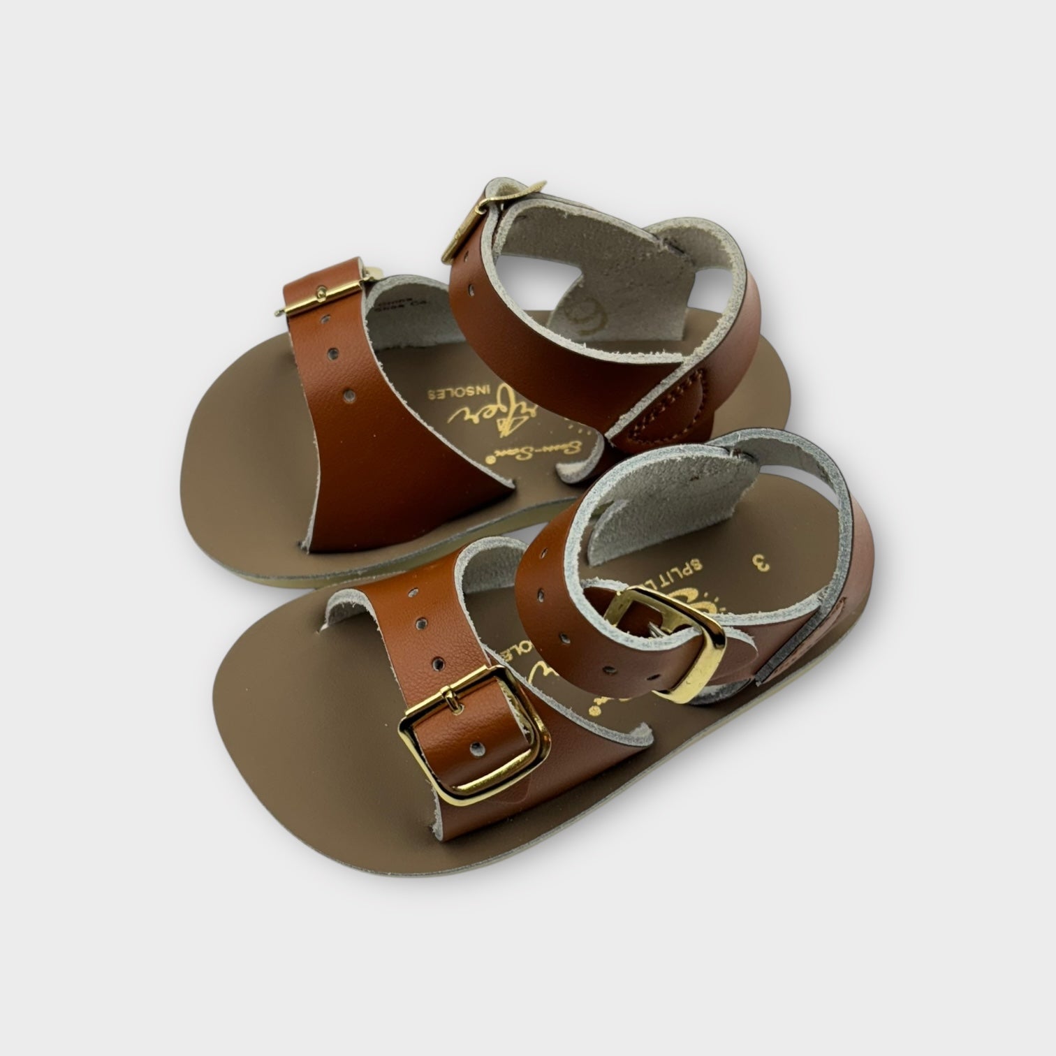 Brown Saltwater Sandals, Size  EU 18