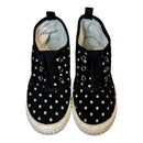 Walnut Polkadot Shoes, Size EUR 31