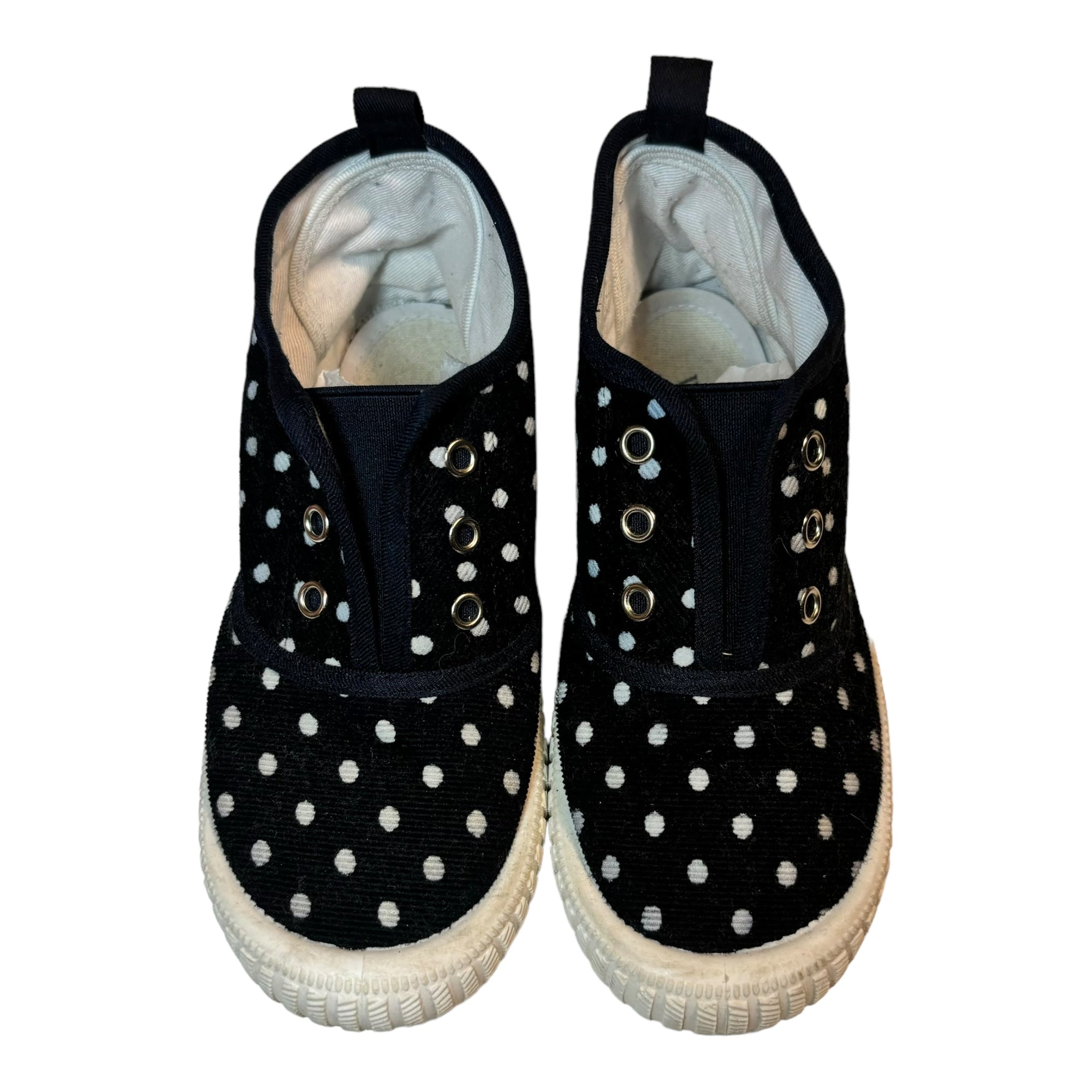 Walnut Polkadot Shoes, Size EUR 31