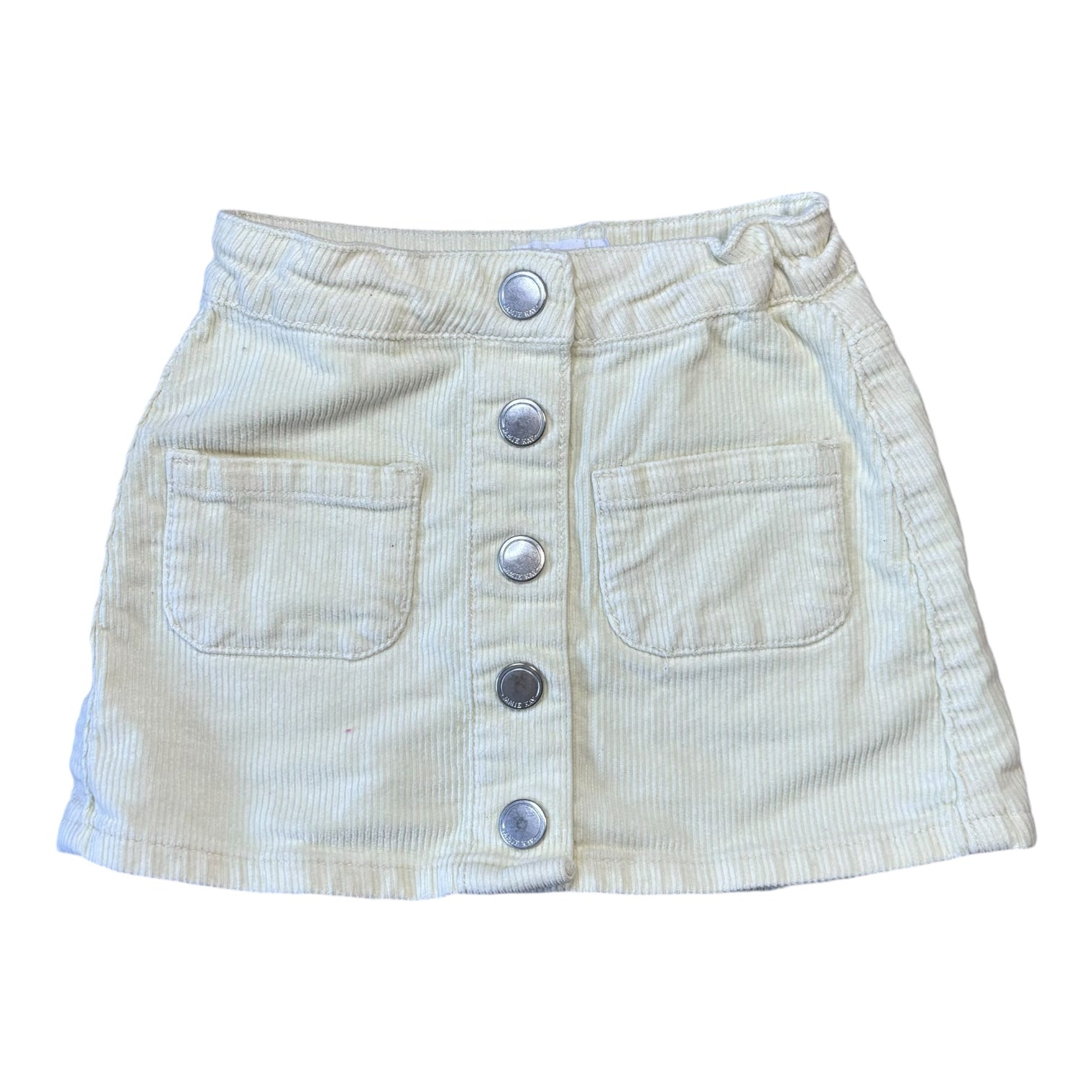 Jamie Kay White Cord Skirt, Size 4