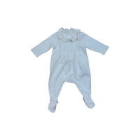 Chloe White Onesie, Size 0000