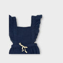 Jamie Kay Navy Cotton Playsuit, Size 0