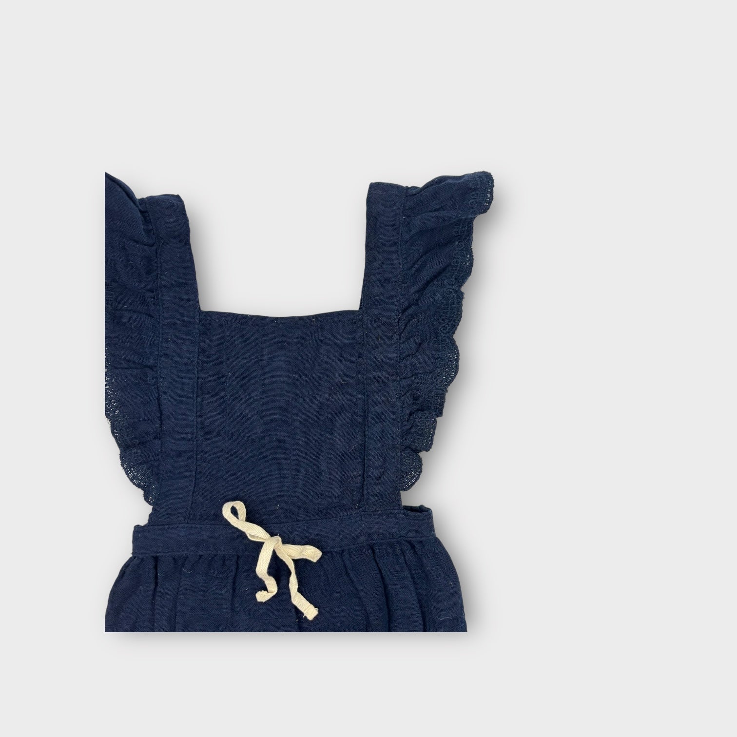 Jamie Kay Navy Cotton Playsuit, Size 0