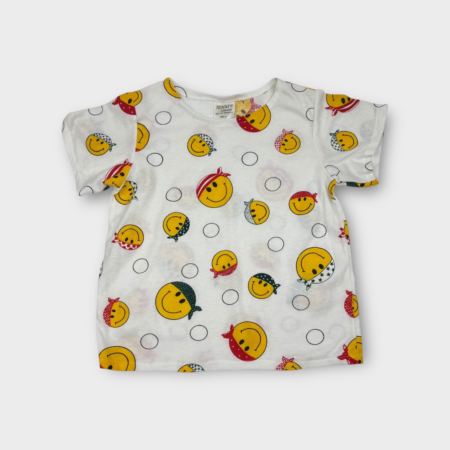 Vintage Smiley 2 Piece Set, Size 5