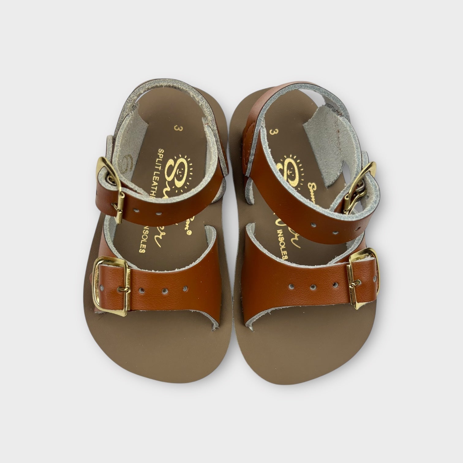 Brown Saltwater Sandals, Size  EU 18