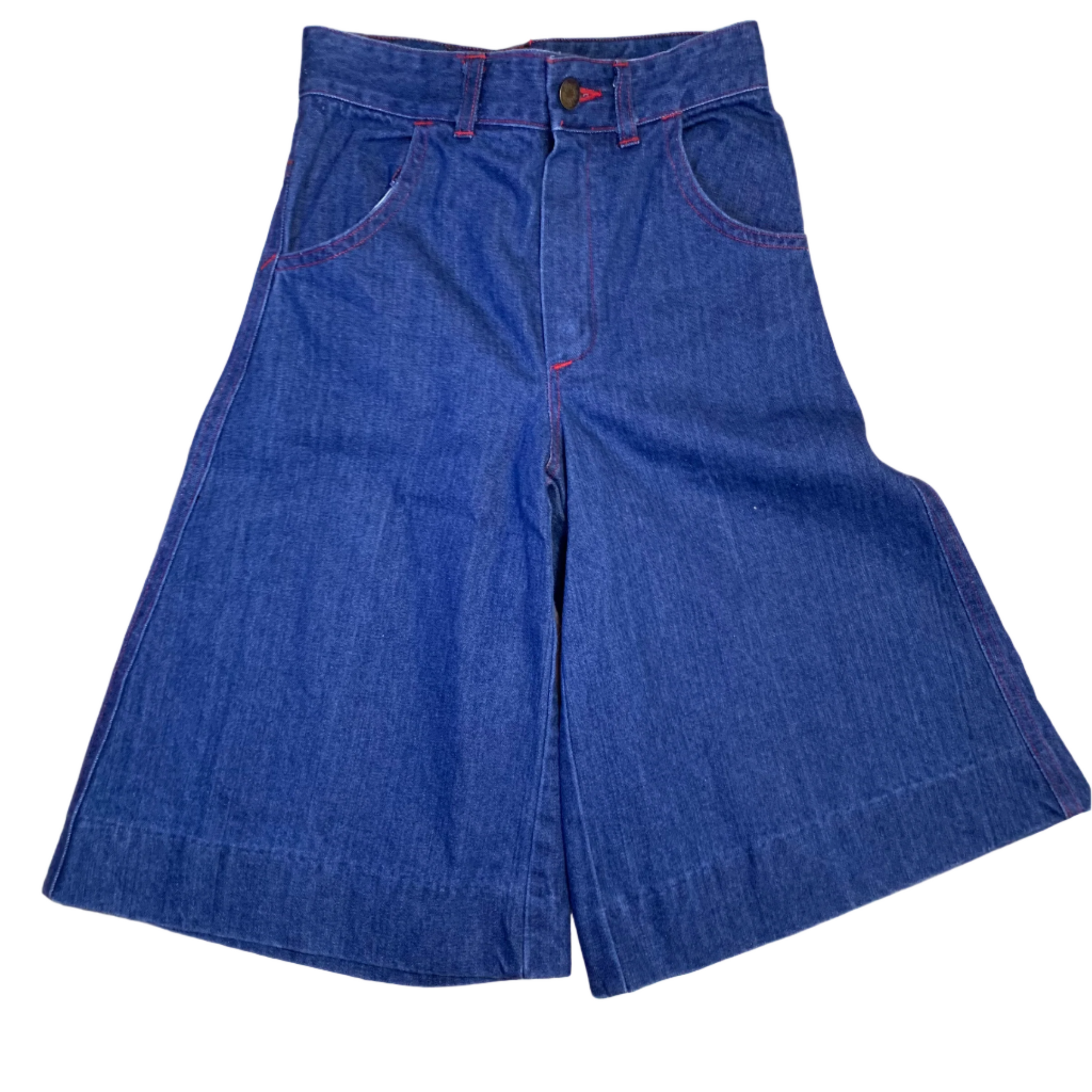 Tru Blu Denim Culottes, Size 8