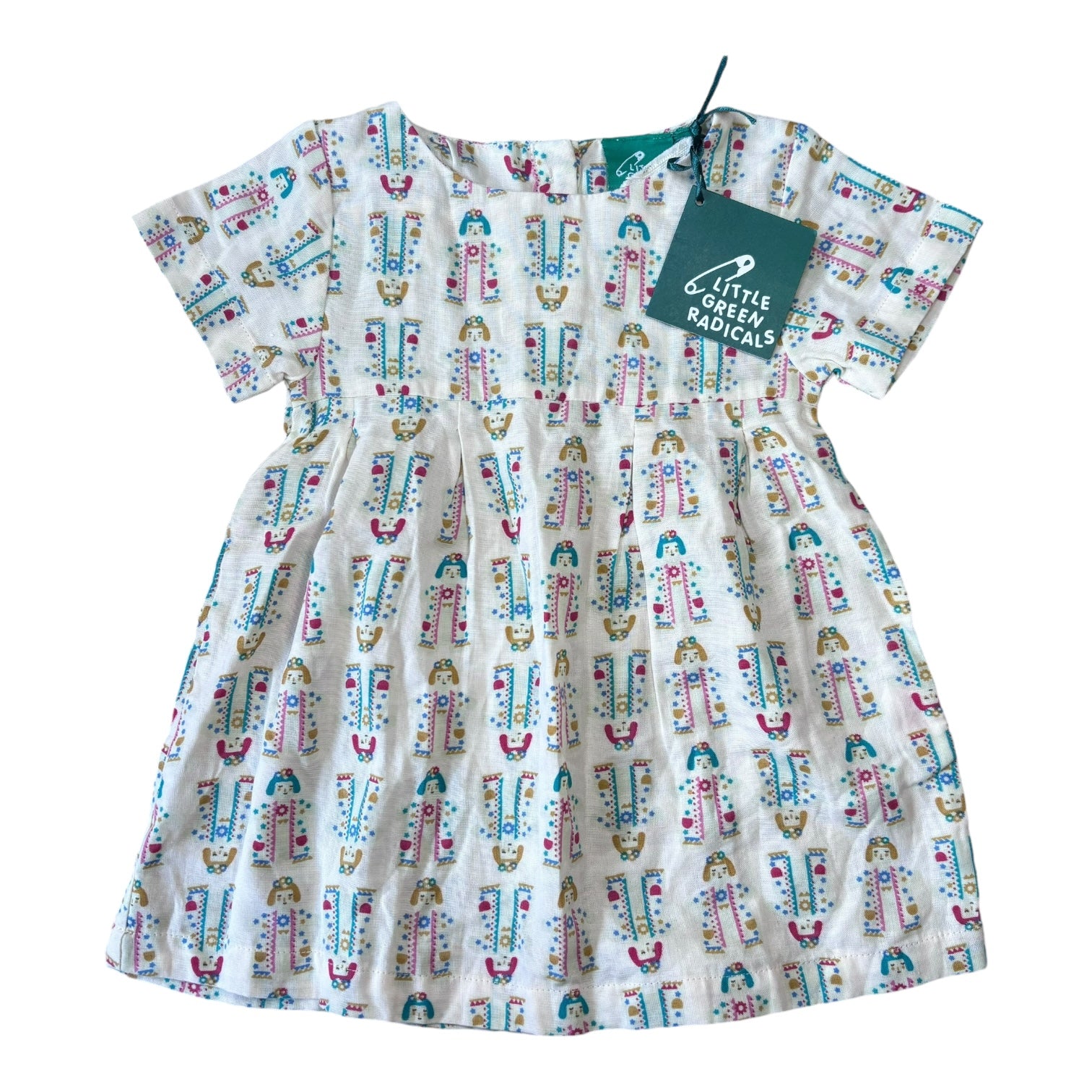 Little Green Radicals Festival Dancers Dress, Size 0