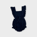 Jamie Kay Navy Cotton Playsuit, Size 0