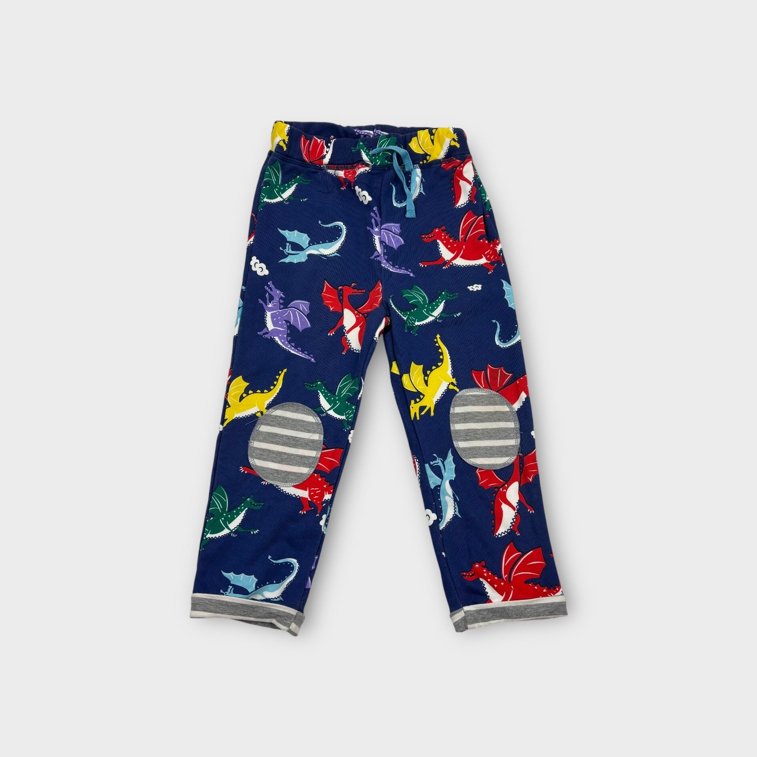 Dragon Print Pants, Size 6-7