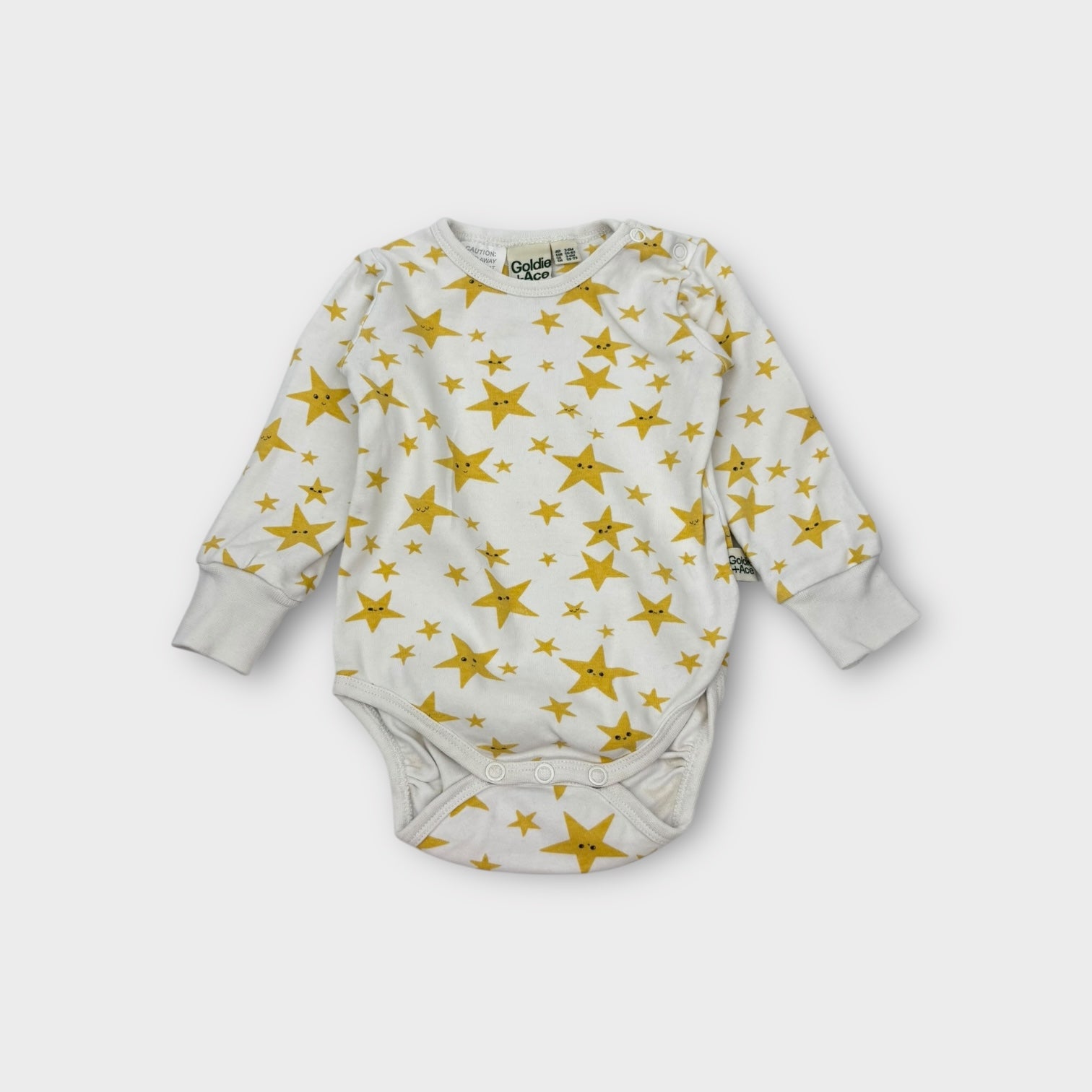 Goldie & Ace Star Print Bodysuit, Size 00