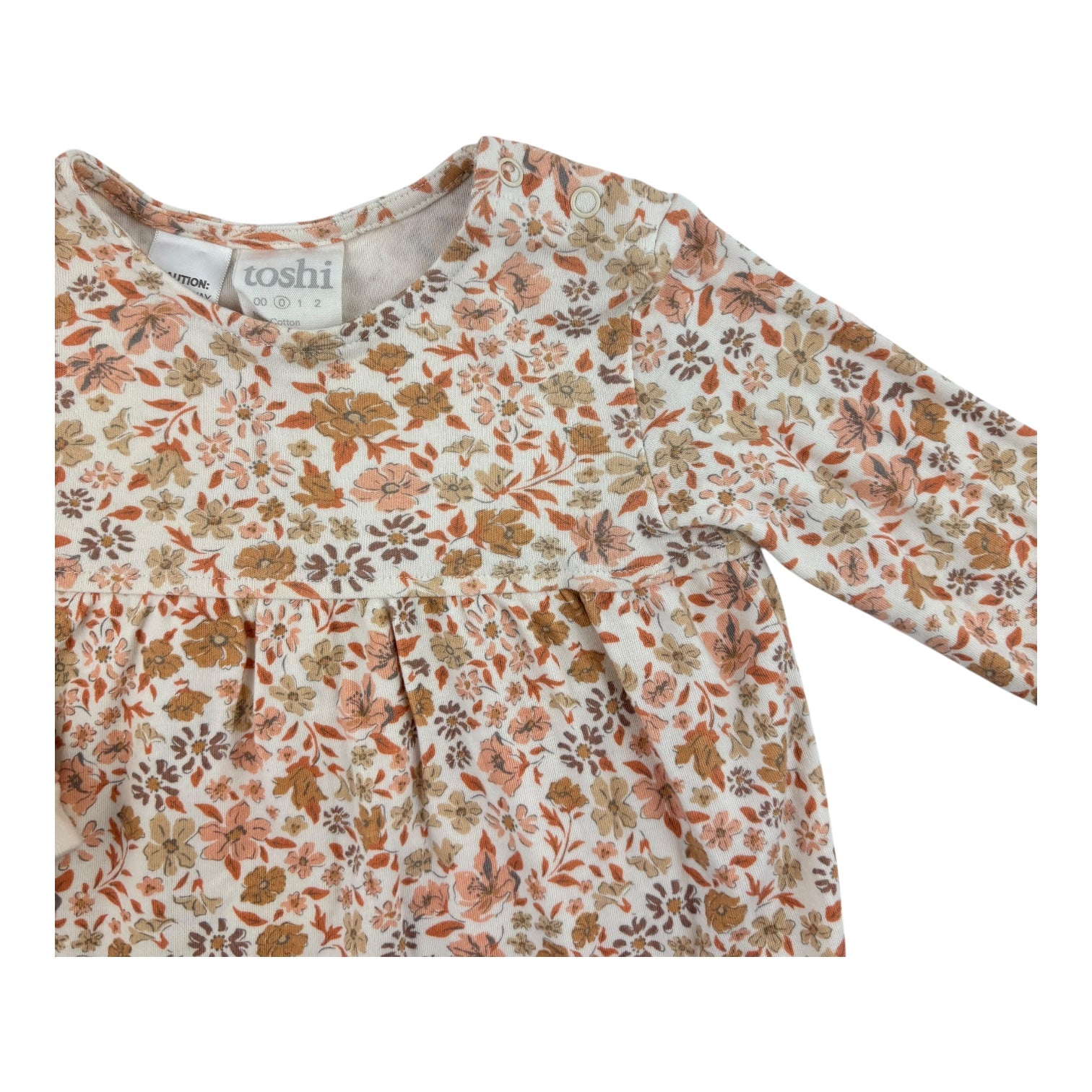 Toshi Floral Long Sleeve Dress, Size 0