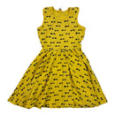 Rock Your Kid Yellow Bow Tie Dress, Size 10