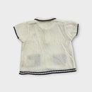 Magdalena Esposito Knitted Polo Top, Size 00